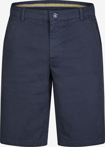 HECHTER PARIS Regular Broek in Blauw: voorkant