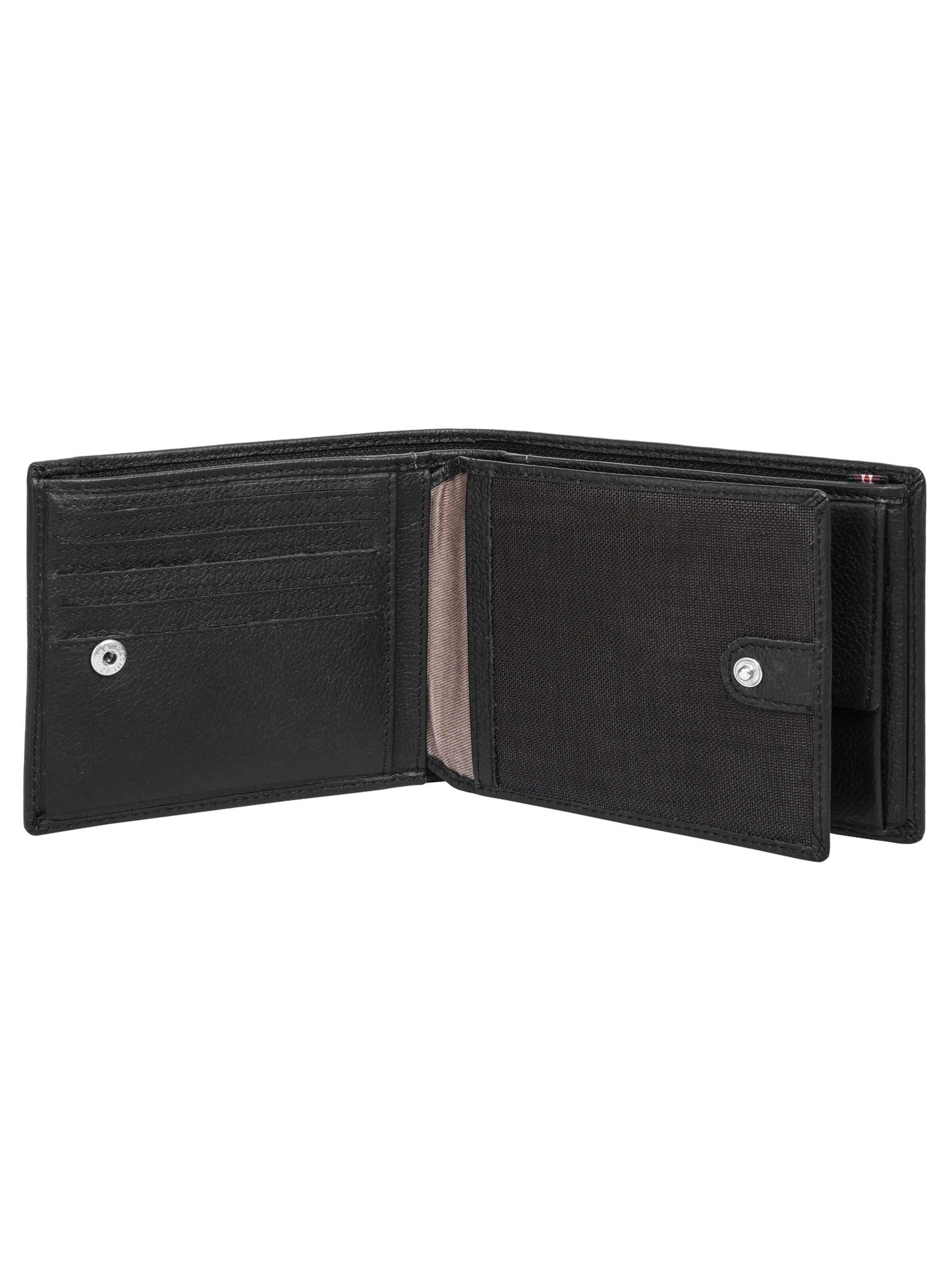 Porte-monnaies 'MEDIO' mano en noir