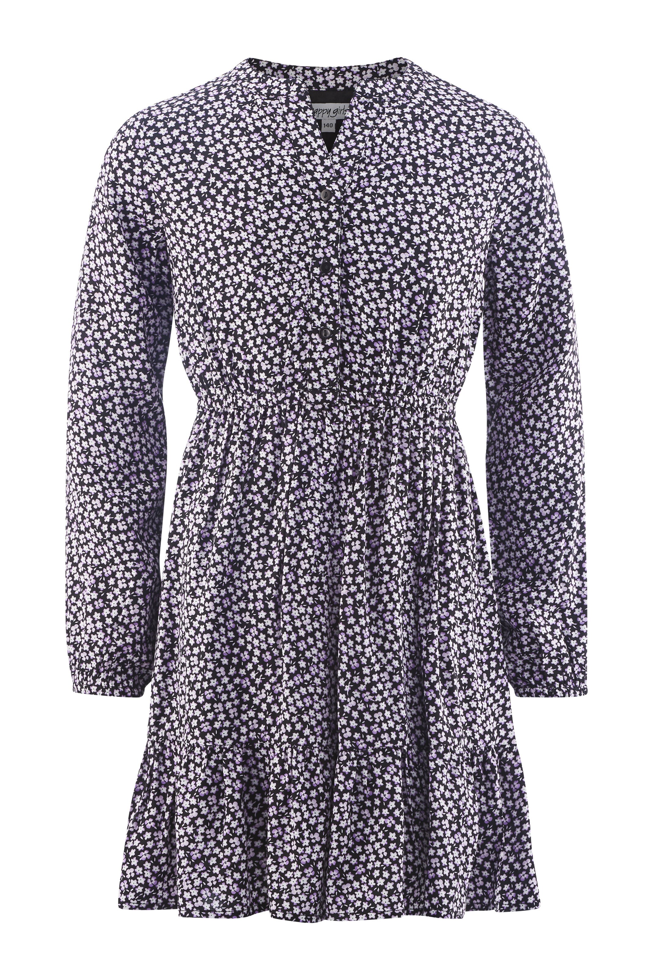 happy girls Φόρεμα σε μαύρο: μπροστά