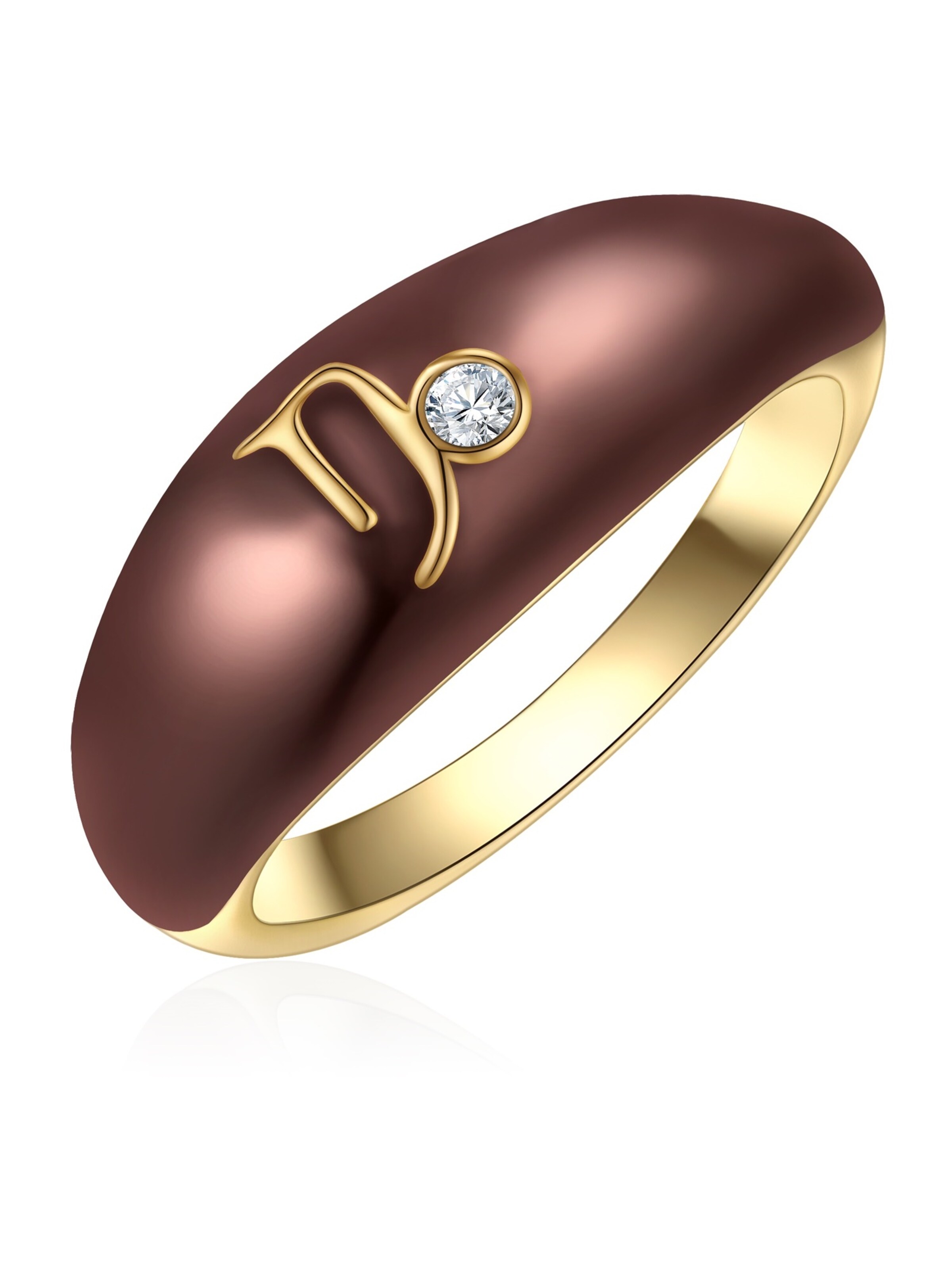 Glanzstücke München Ring in Braun