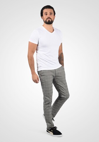 BLEND Regular Chino Pants 'Chester' in Grey