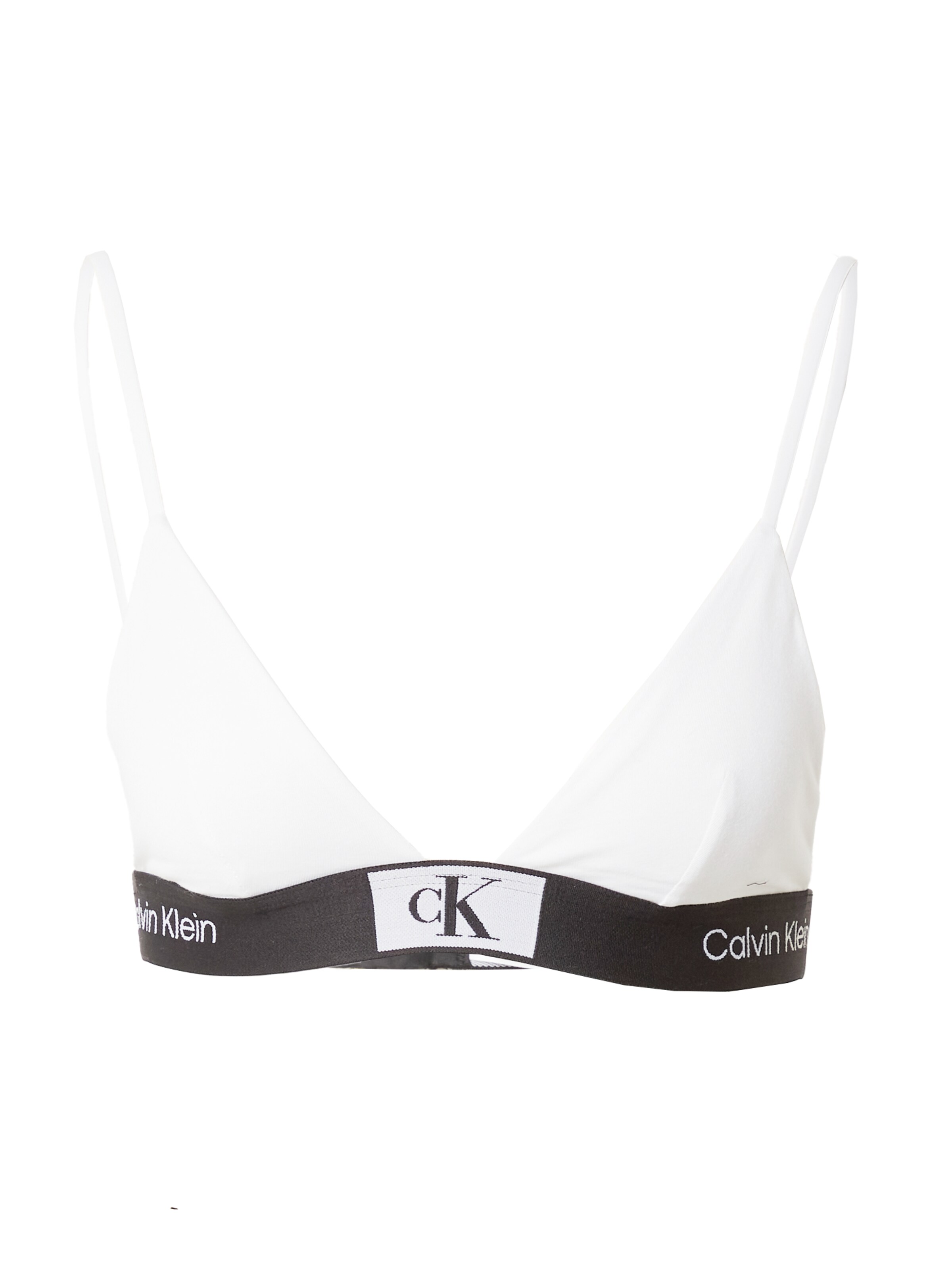 Calvin Klein Underwear Bra in White: front