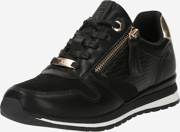 Xti Sneakers in Black: front