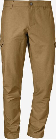Schöffel Regular Workout Pants in Brown: front