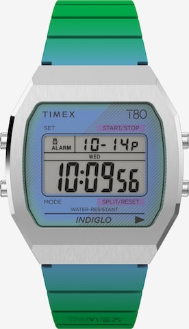 TIMEX Digitaal horloge 'Timex Lab T80' in Groen: voorkant