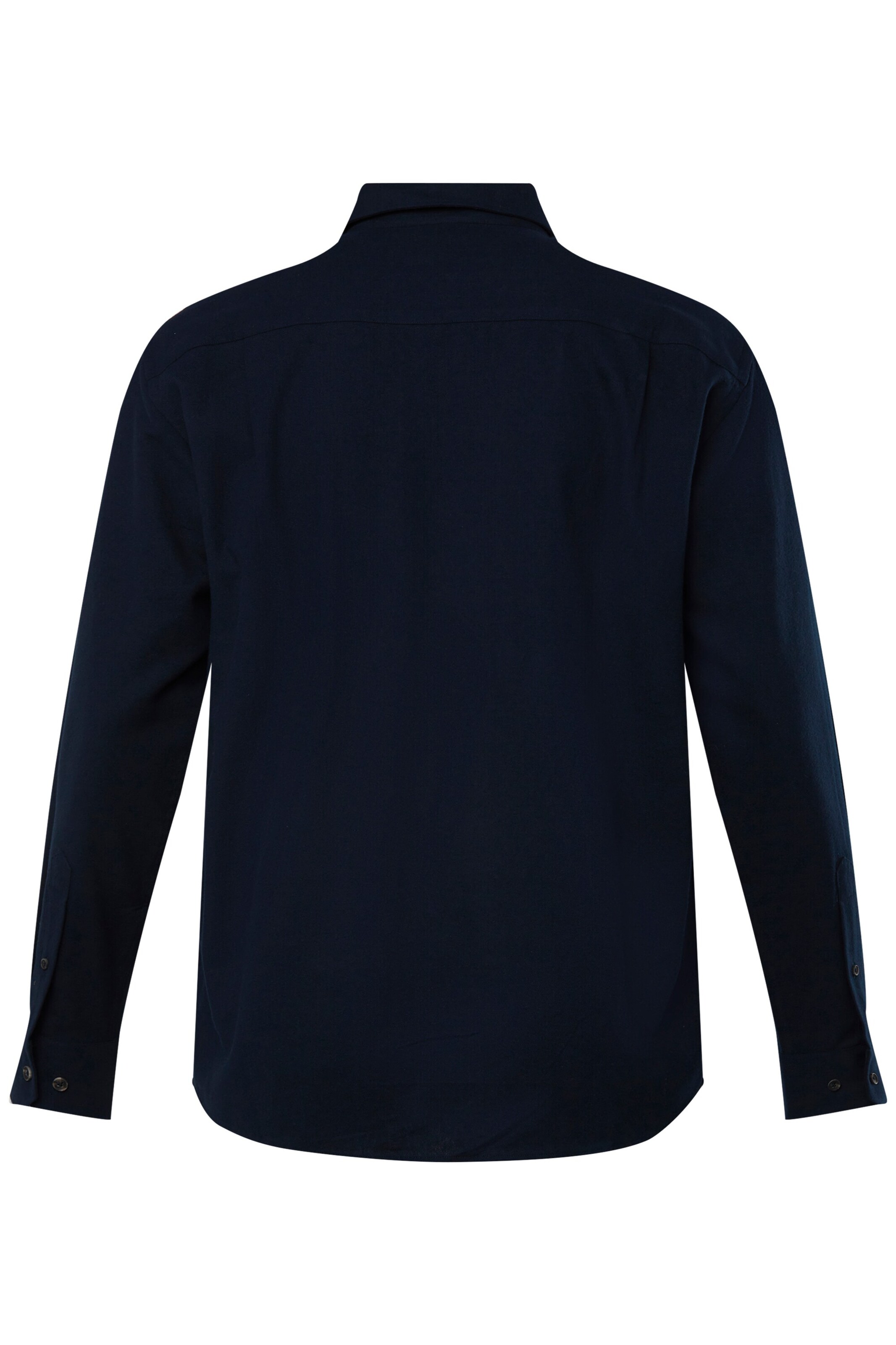 Men Plus Comfort fit Overhemd in Blauw