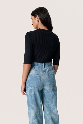 Pull-over 'Spina' SOAKED IN LUXURY en noir