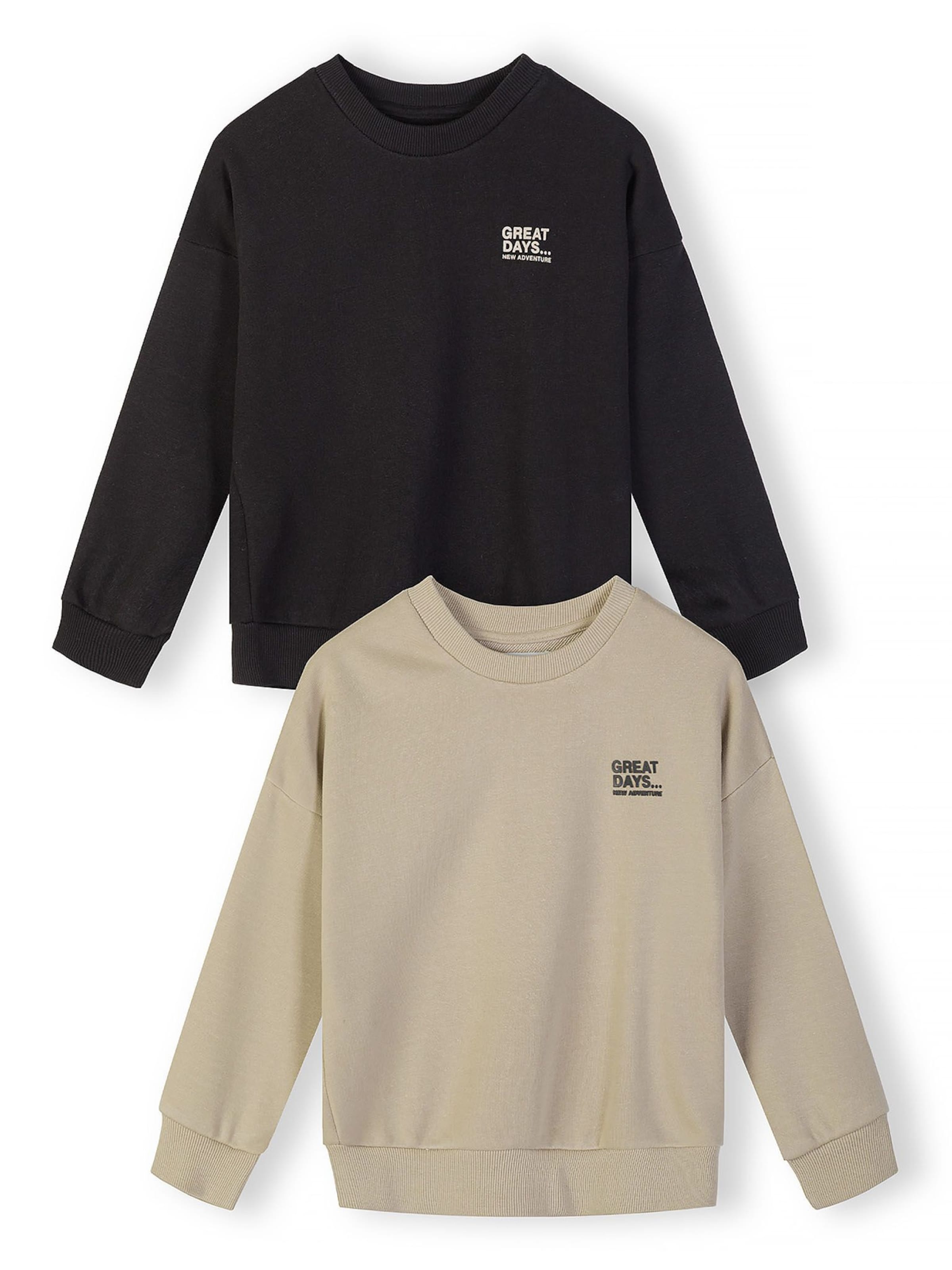 MINOTI - Sudadera en gris: frente