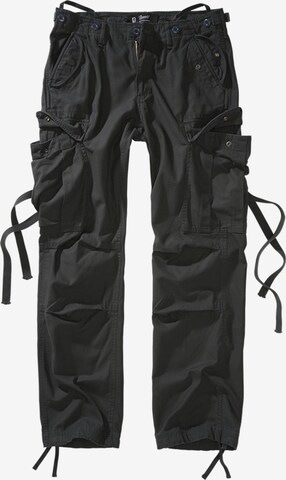 Brandit Regular Cargo trousers in Grey: front