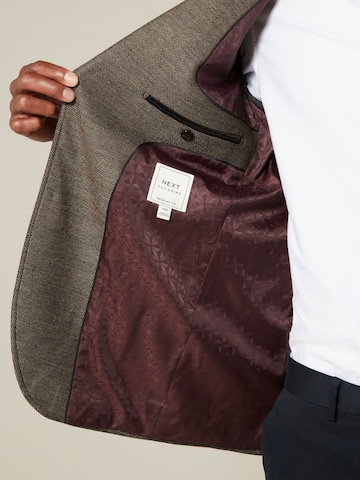 Next Slim fit Business-colbert in Bruin
