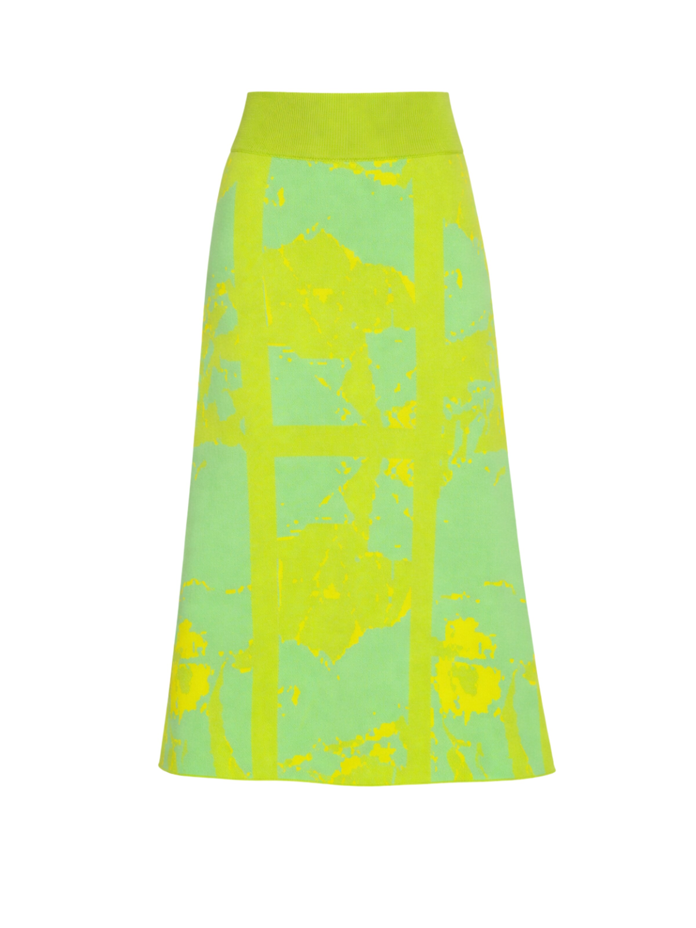 Csillag Zsuzsi - Falda 'Rome' en verde: frente