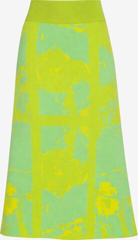 Csillag Zsuzsi - Falda 'Rome' en verde: frente