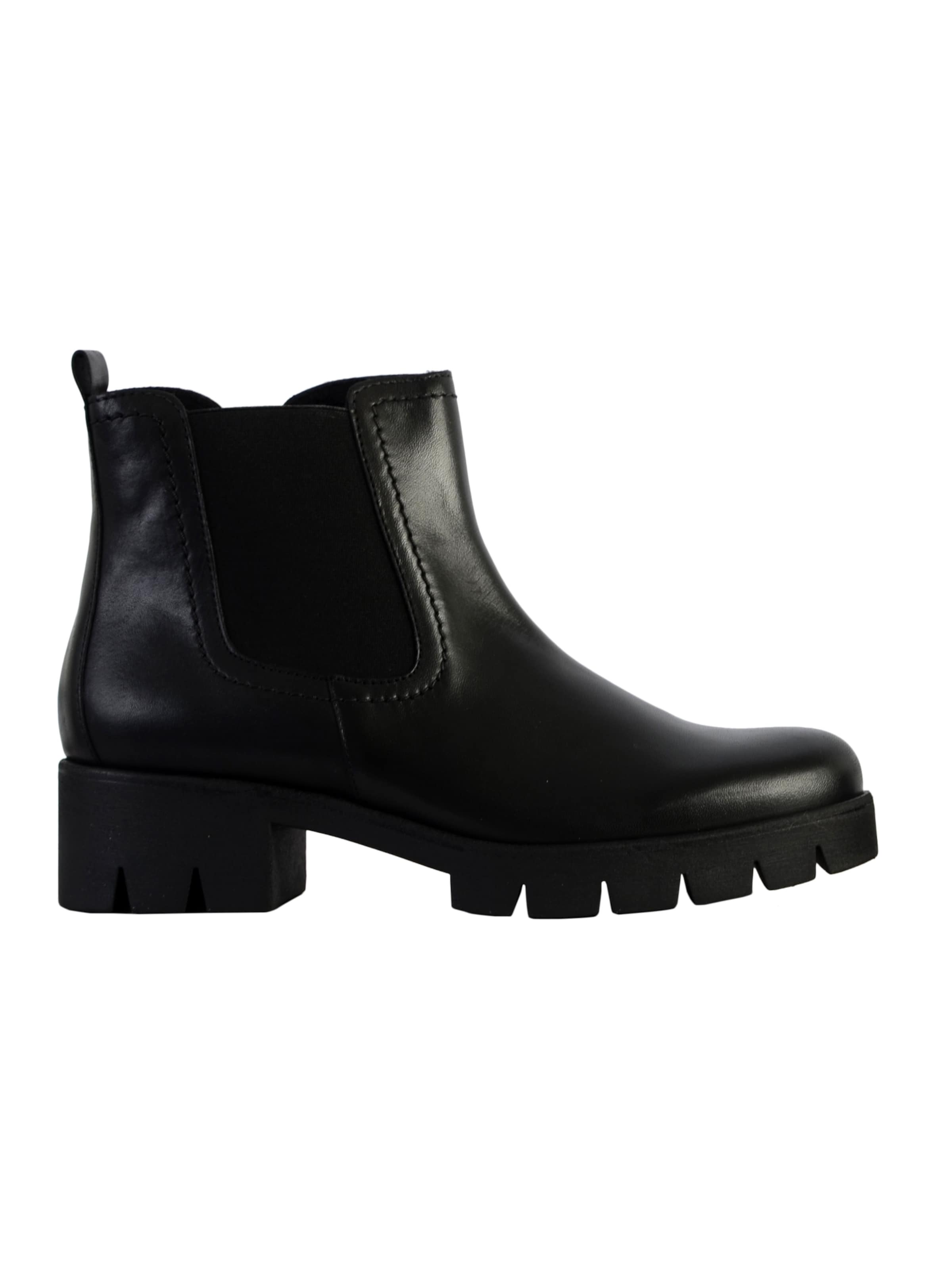 GABOR - Botas de tobillo 'Stiefelette aus Walkleder' en negro