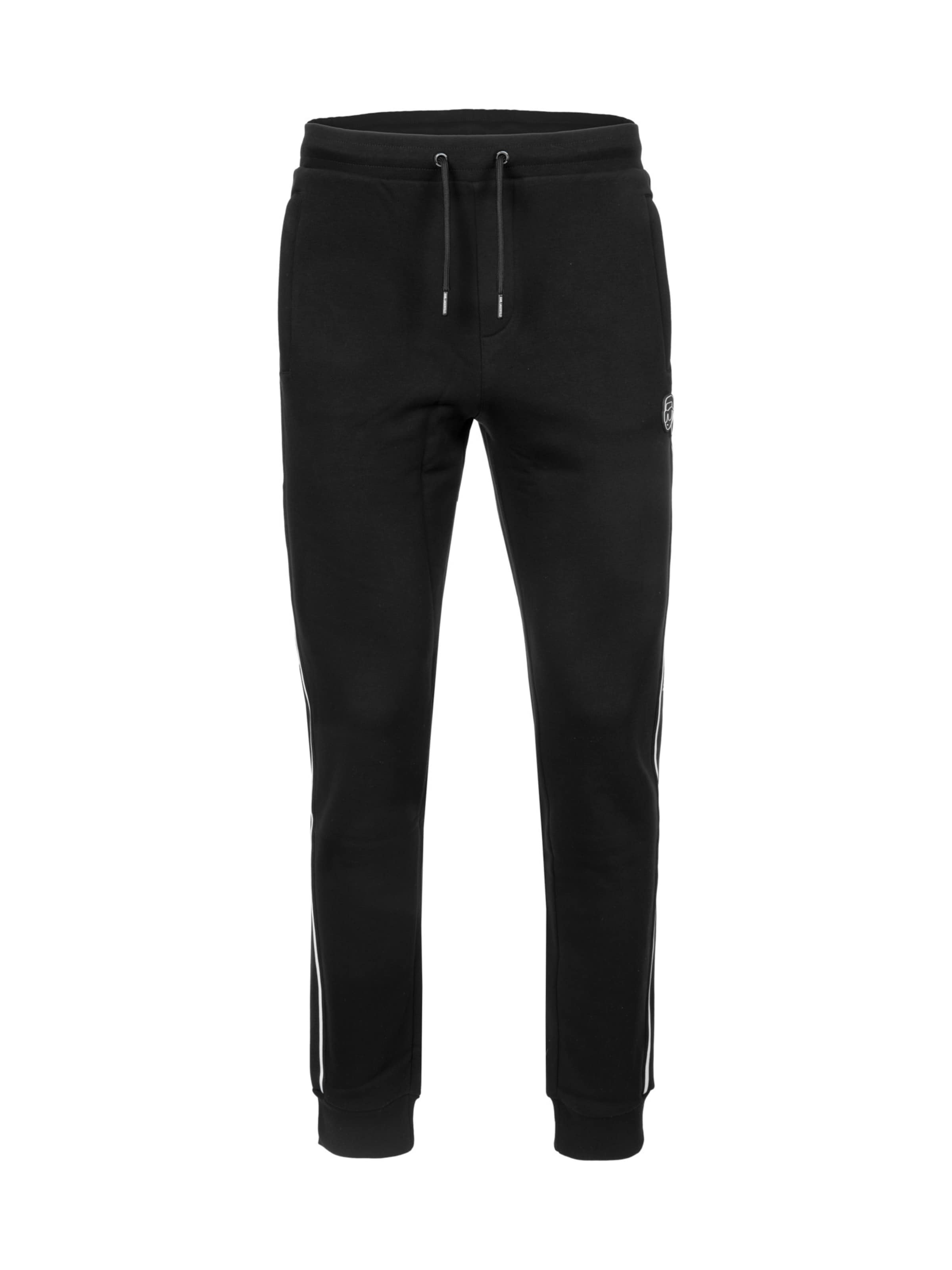 Loosefit Pantaloni ' 705044 ' di Karl Lagerfeld in nero: frontale