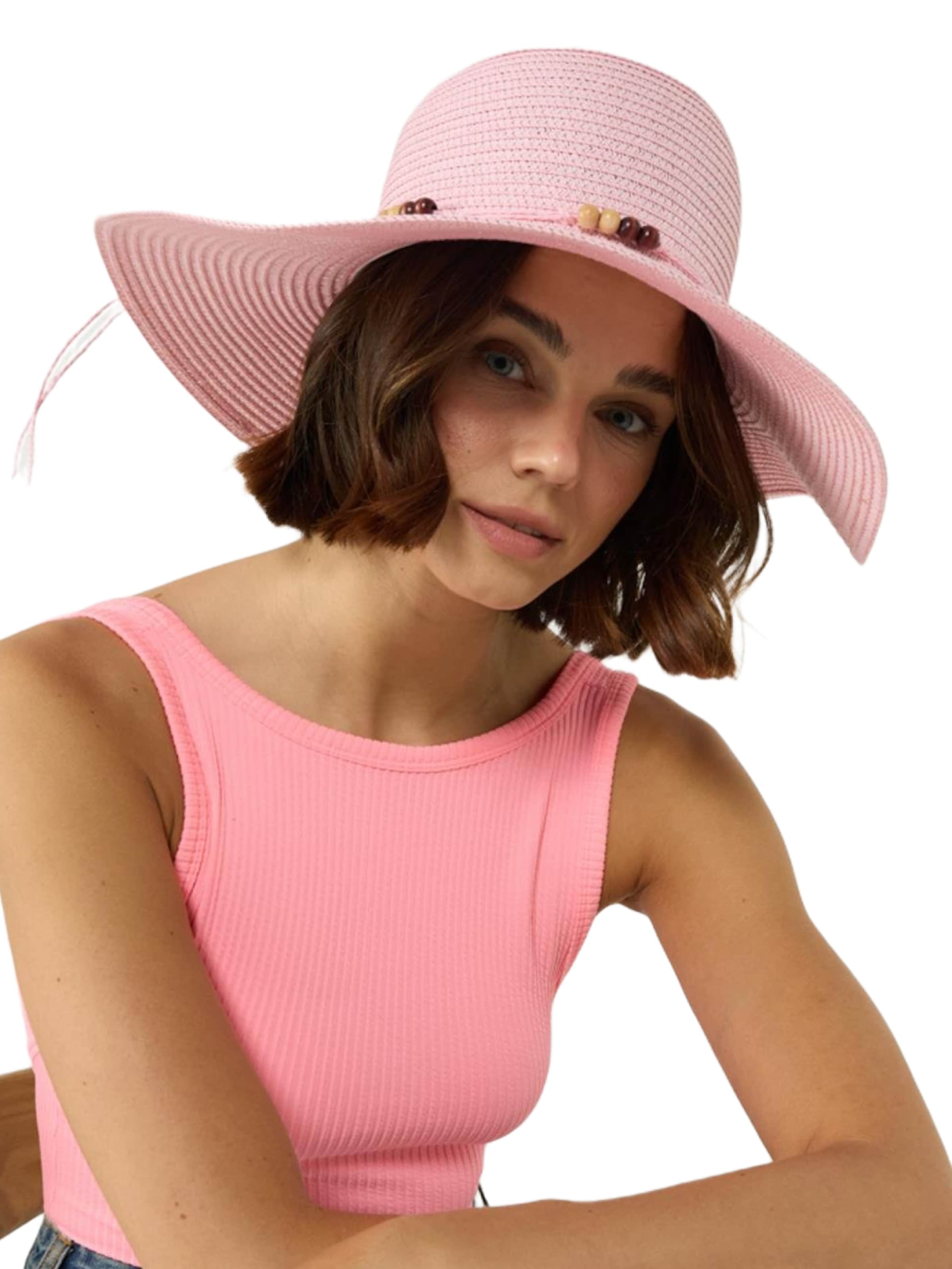 C&City Hat in Pink: front