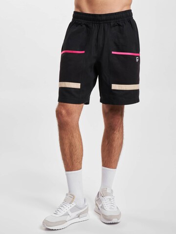 PUMA Regular Pants 'Downtown' in Black: front