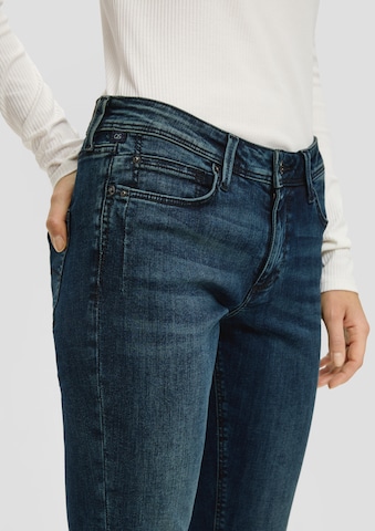 Skinny Jean 'Sadie' QS en bleu