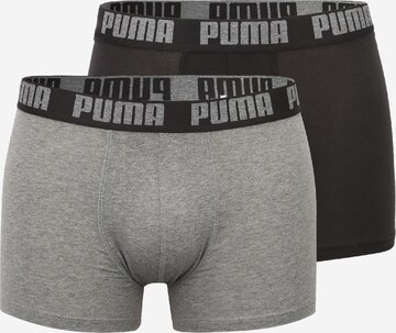 PUMA Boxershorts in Grijs: voorkant