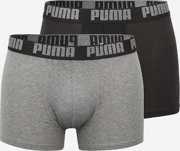 PUMA Boxer shorts in Grey: front