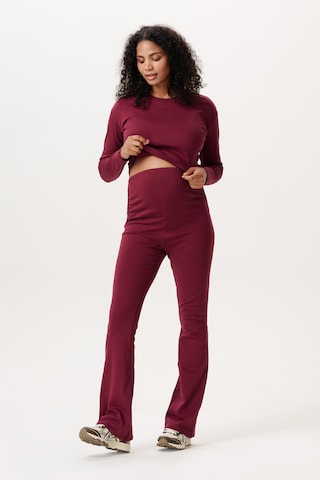 Regular Pantalon Noppies en rouge : devant