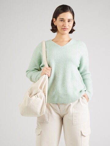 ONLY Carmakoma - Jersey en verde: frente