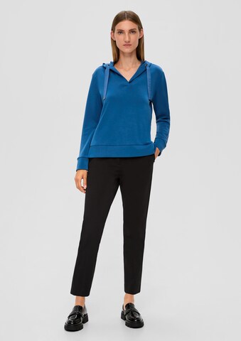 s.Oliver BLACK LABEL Sweatshirt in Blau