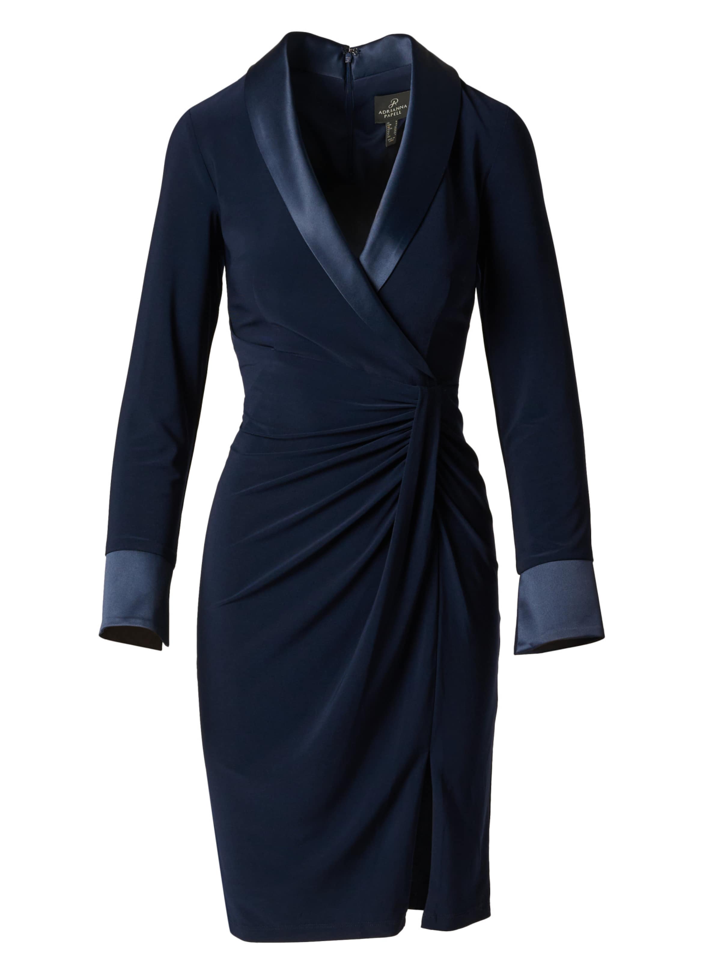 Adrianna Papell Jurk in Blauw: voorkant