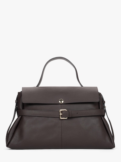 Estro Handbag '427' in Dark brown, Item view