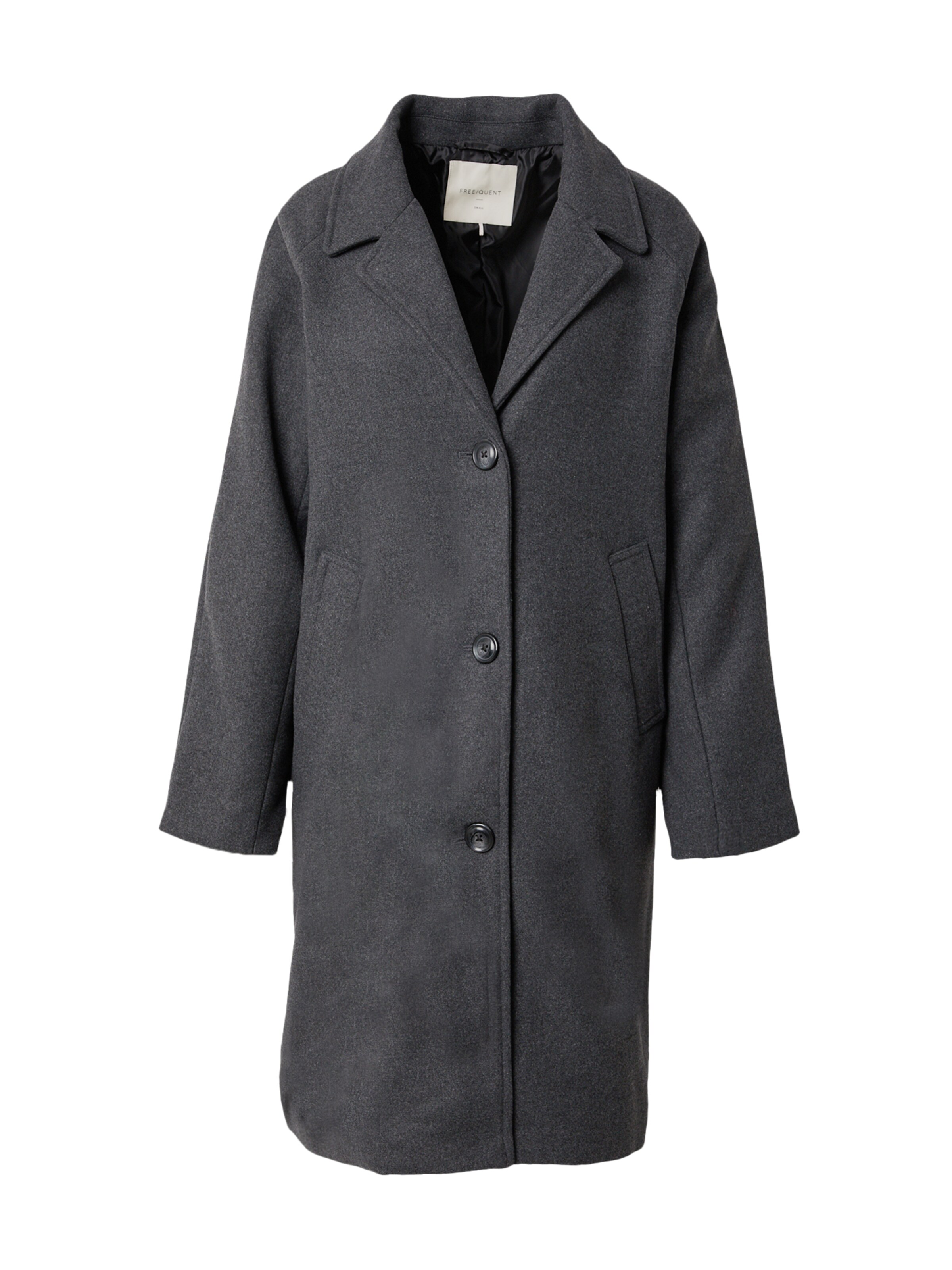 Freequent Kevad-sügismantel 'MELLON', värv hall: eest vaates