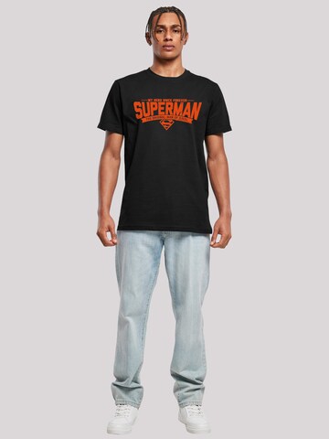 T-Shirt 'DC Comics Superman My Hero' F4NT4STIC en noir