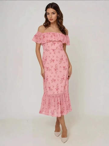 Hiccup Kleid in Pink: Vorderseite