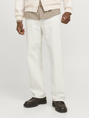 JACK & JONES Regular Jeans 'JJIAlex JJOriginal' in White: front
