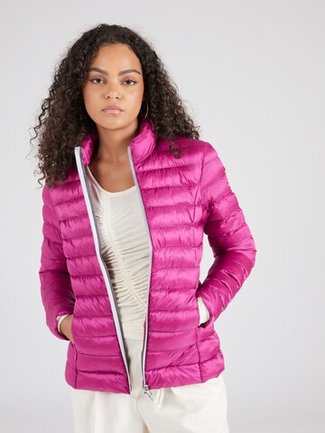 No. 1 Como Between-season jacket 'HELSINKI' in Purple: front