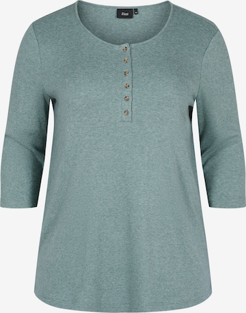 Zizzi Blouse 'ESARA' in Green: front