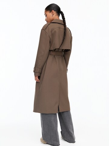 Manteau mi-saison Pull&Bear en marron