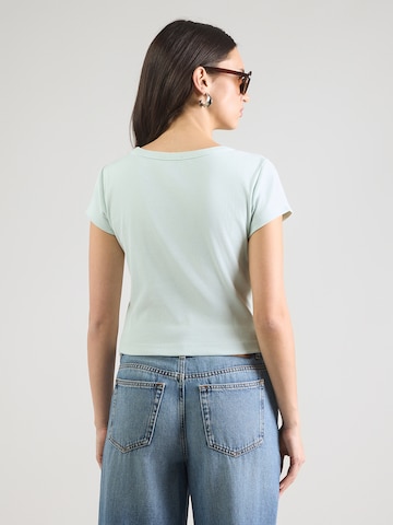 Calvin Klein Jeans Majica | zelena barva: zadnja stran