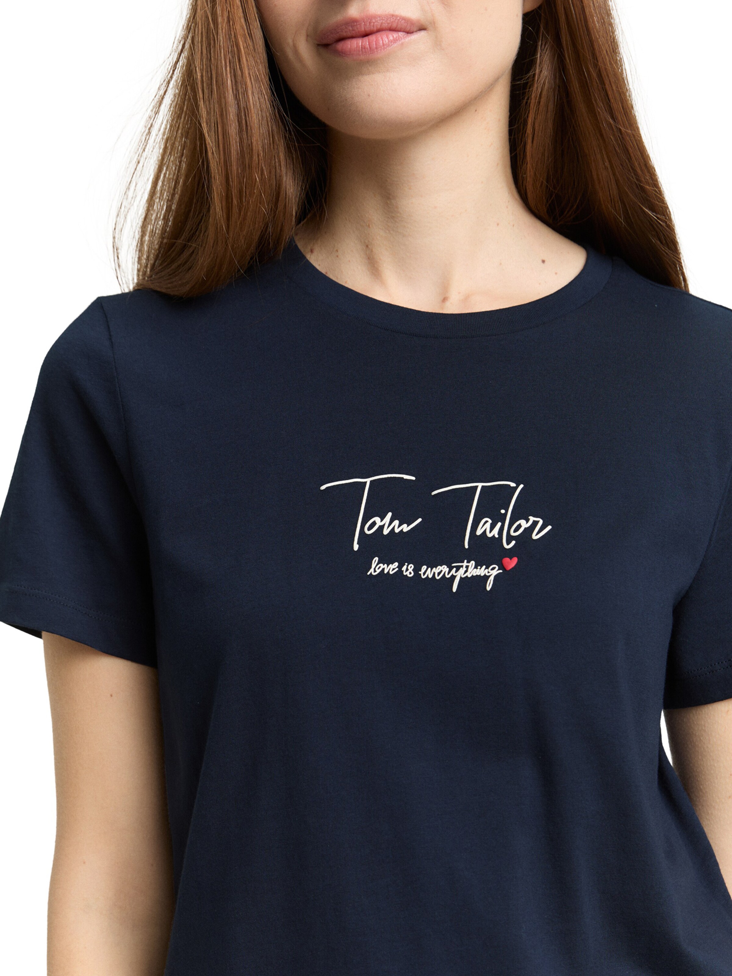 TOM TAILOR T-Shirt in Blau