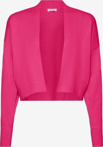 ESPRIT Gebreid vest in Roze: voorkant