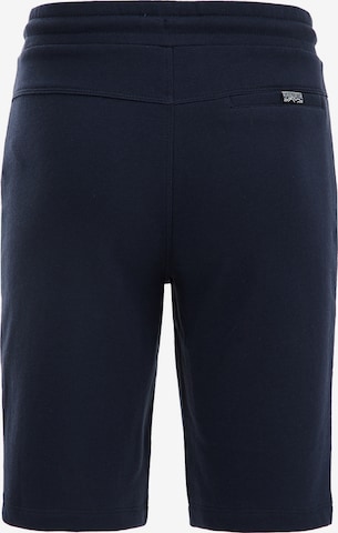 WE Fashion Slim fit Sports trousers in Blue
