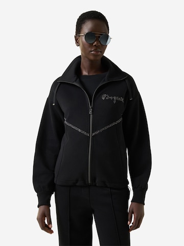 BOGNER Sweat jacket 'Tamara' in Black: front