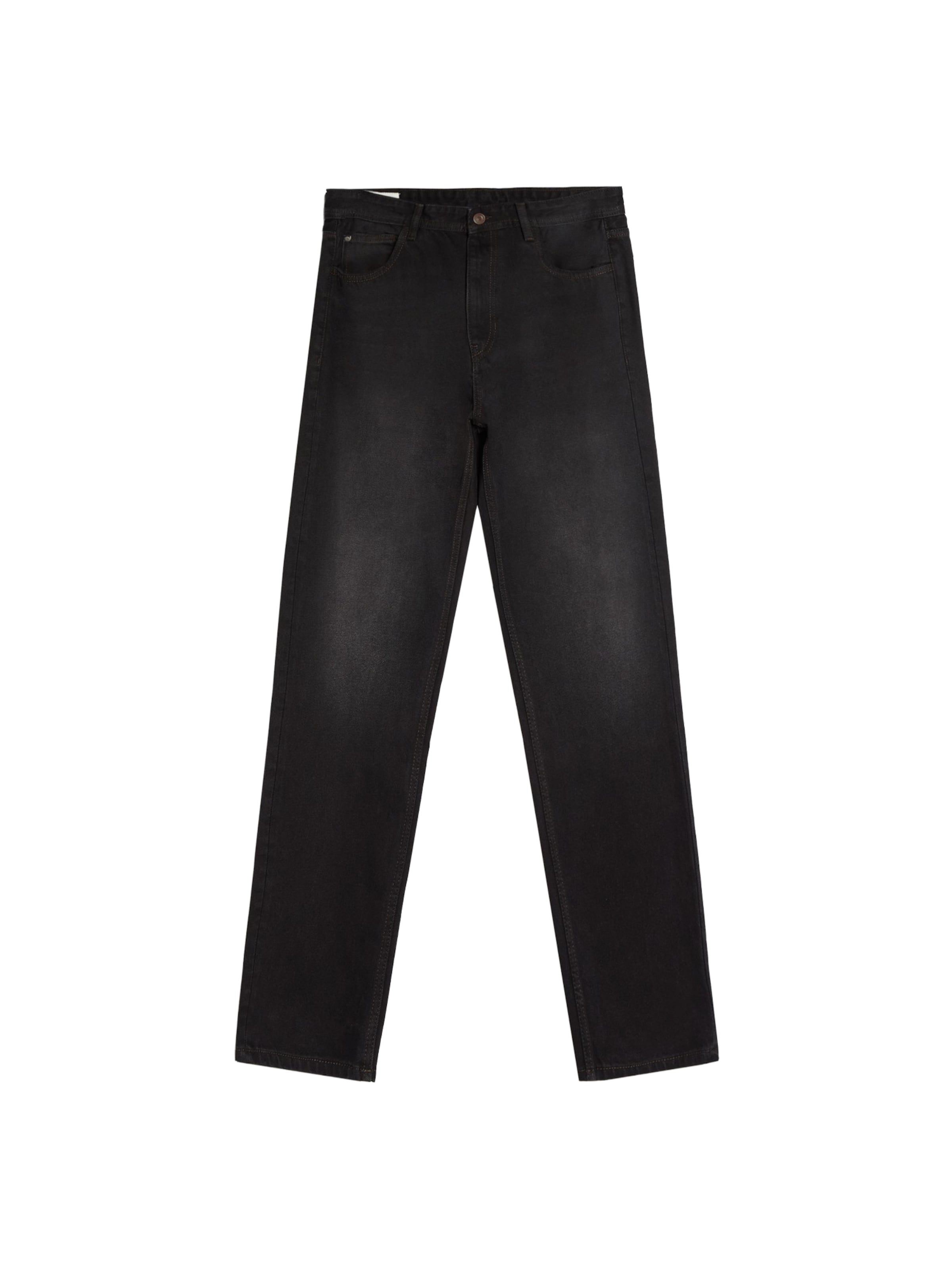 Bershka regular Jeans i sort: forside