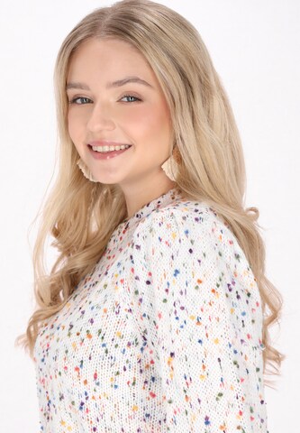 Pull-over IZIA en blanc