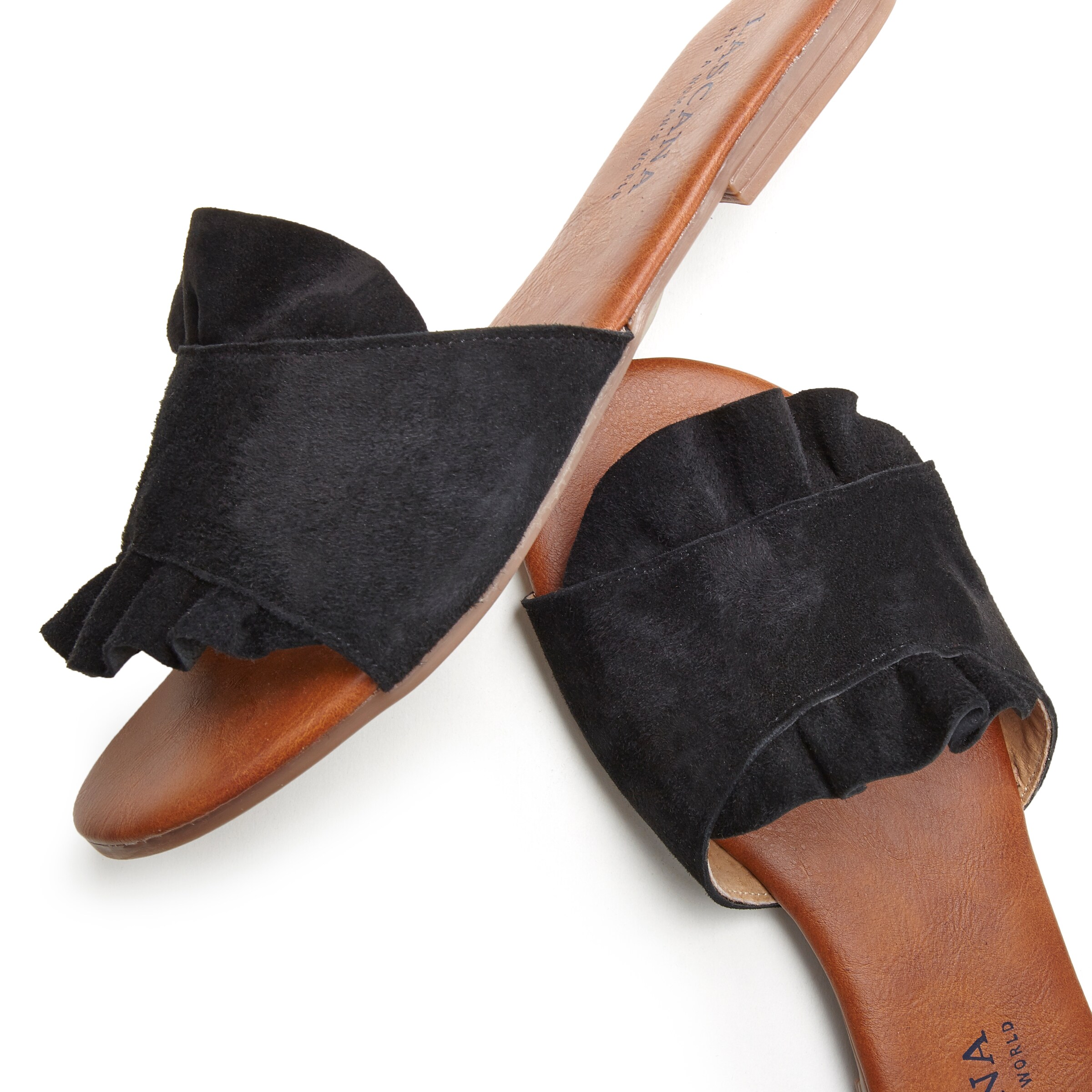 LASCANA Mules in Black