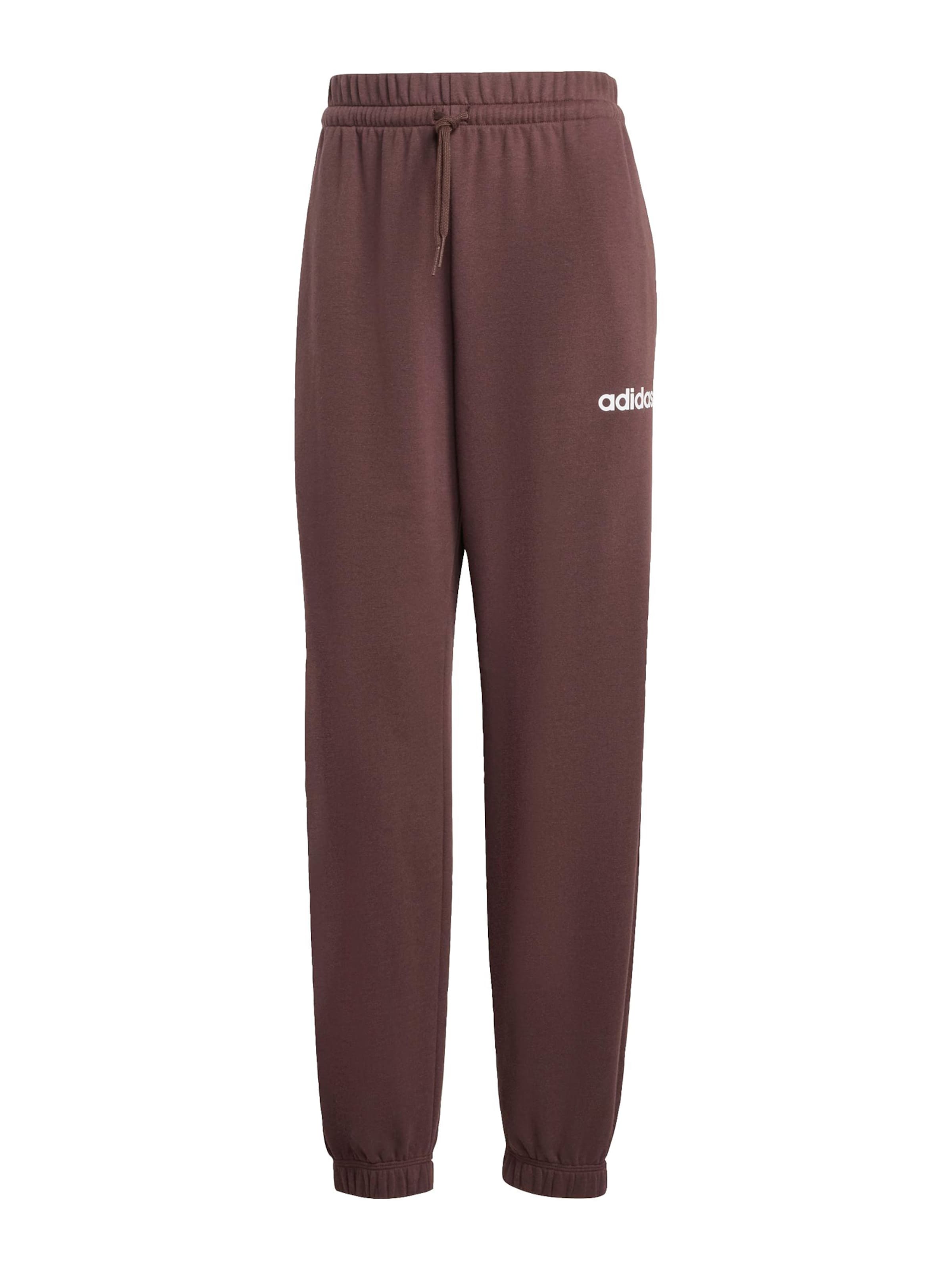 ADIDAS SPORTSWEAR - Pantalón 'Essentials' en marrón: frente