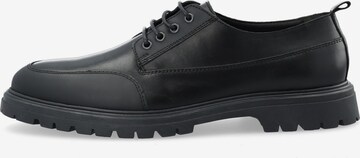 Bianco Lace-Up Shoes in Black: front