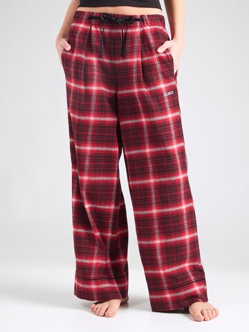 HUGO Pyjamabroek in Rood: voorkant