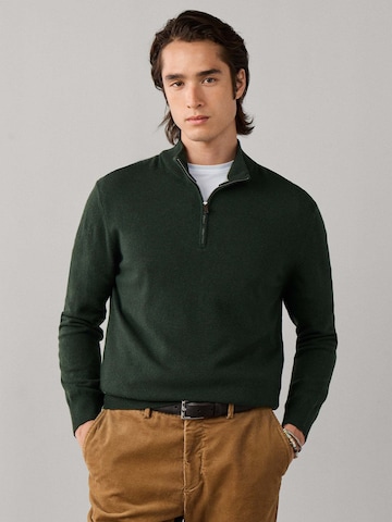 Hackett London Pullover in Grün: Vorderseite