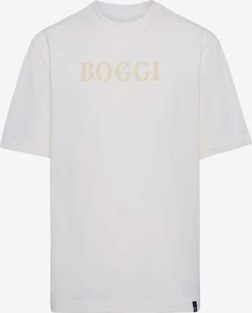 T-Shirt Boggi Milano en blanc : devant