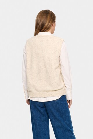 SAINT TROPEZ Pullover 'Zanett' i beige