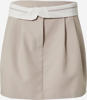 LeGer by Lena Gercke Rok 'Ruth' in Beige: voorkant